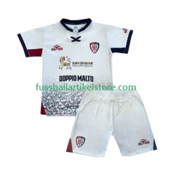 Cagliari Auswärtsausrüstung 2025-2026 Kinder Set(Trikot und Hose) S/S