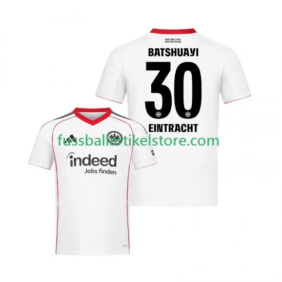 Eintracht Frankfurt Auswärtsausrüstung Michy Batshuayi 30 2025-2026 Herren Trikot S/S