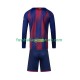 FC Barcelona Heimausrüstung 2025-2026 Kinder Set(Trikot und Hose) L/S
