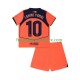 FC Barcelona Ausweichausrüstung Lamine Yamal 10 UCL 2025-2026 Kinder Set(Trikot und Hose) S/S