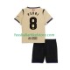 FC Barcelona Auswärtsausrüstung Pedri 8 UCL 2025-2026 Kinder Set(Trikot und Hose) S/S