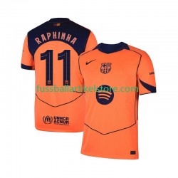 FC Barcelona Ausweichausrüstung Raphinha 11 Champions League 2025-2026 Herren Trikot S/S