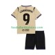 FC Barcelona Auswärtsausrüstung Robert Lewandowski 9 UCL 2025-2026 Kinder Set(Trikot und Hose) S/S
