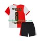 Feyenoord Rotterdam Heimausrüstung Quinten Timber 8 2025-2026 Kinder Set(Trikot und Hose) S/S
