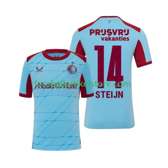Feyenoord Rotterdam Ausweichausrüstung Sem Steijn 14 2025-2026 Herren Trikot S/S