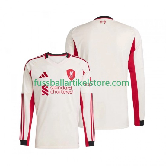 Liverpool Auswärtsausrüstung 2025-2026 Herren Trikot L/S