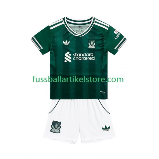 Liverpool Ausweichausrüstung 2025-2026 Kinder Set(Trikot und Hose) S/S
