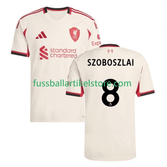 Liverpool Auswärtsausrüstung Dominik Szoboszlai 8 2025-2026 Herren Trikot S/S