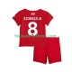 Liverpool Heimausrüstung Dominik Szoboszlai 8 2025-2026 Kinder Set(Trikot und Hose) S/S