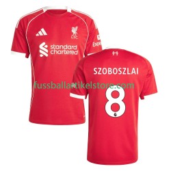 Liverpool Heimausrüstung Dominik Szoboszlai 8 2025-2026 Herren Trikot S/S