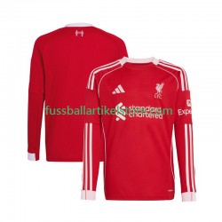 Liverpool Heimausrüstung 2025-2026 Herren Trikot L/S