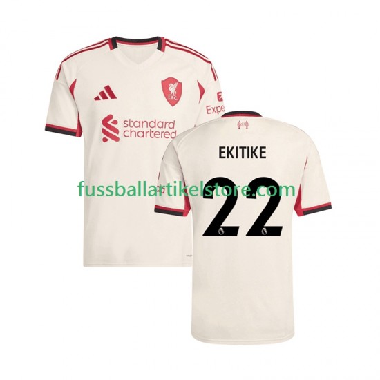 Liverpool Auswärtsausrüstung Hugo Ekitike 22 2025-2026 Herren Trikot S/S