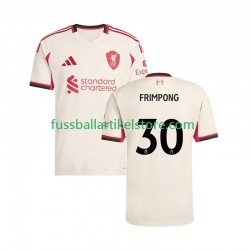Liverpool Auswärtsausrüstung Jeremie Frimpong 30 2025-2026 Herren Trikot S/S