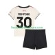 Liverpool Auswärtsausrüstung Jeremie Frimpong 30 2025-2026 Kinder Set(Trikot und Hose) S/S