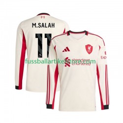 Liverpool Auswärtsausrüstung Mohamed Salah 11 2025-2026 Herren Trikot L/S
