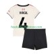 Liverpool Auswärtsausrüstung Virgil van Dijk 4 2025-2026 Kinder Set(Trikot und Hose) S/S