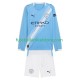 Manchester City Heimausrüstung 2025-2026 Kinder Set(Trikot und Hose) L/S