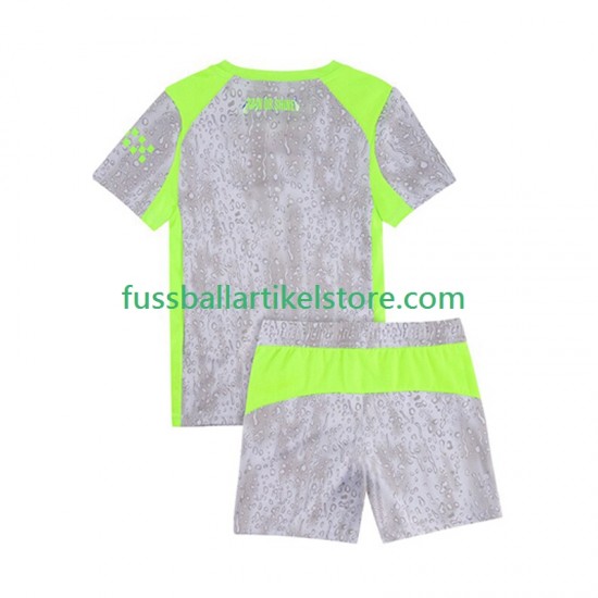 Manchester City Ausweichausrüstung 2025-2026 Kinder Set(Trikot und Hose) S/S
