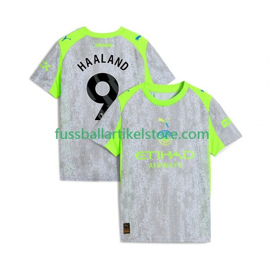 Manchester City Ausweichausrüstung Erling Haaland 9 2025-2026 Herren Trikot S/S