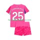 Manchester City Auswärtsausrüstung Torwart Gianluigi Donnarumma 25 2025-2026 Kinder Set(Trikot und Hose) S/S