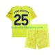Manchester City Ausweichausrüstung Torwart Gianluigi Donnarumma 25 2025-2026 Kinder Set(Trikot und Hose) S/S