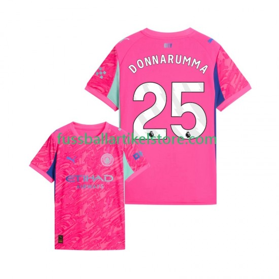 Manchester City Auswärtsausrüstung Torwart Gianluigi Donnarumma 25 2025-2026 Herren Trikot S/S