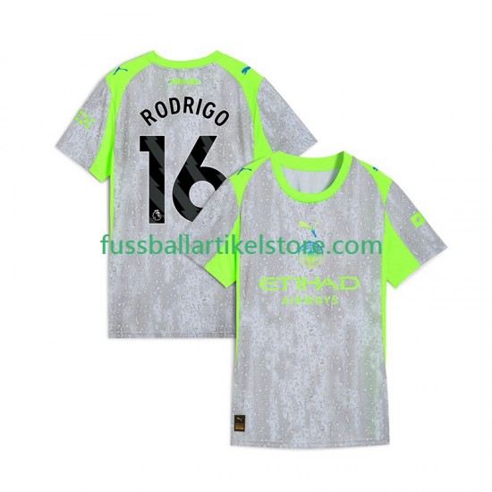 Manchester City Ausweichausrüstung Rodrigo Hernandez 16 2025-2026 Herren Trikot S/S