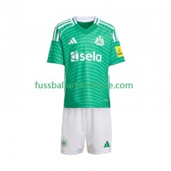 Newcastle United Auswärtsausrüstung 2025-2026 Kinder Set(Trikot und Hose) S/S
