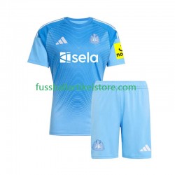 Newcastle United Heimausrüstung Torwart 2025-2026 Kinder Set(Trikot und Hose) S/S