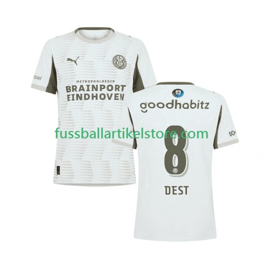 PSV Eindhoven Ausweichausrüstung Sergino Dest 8 2025-2026 Herren Trikot S/S