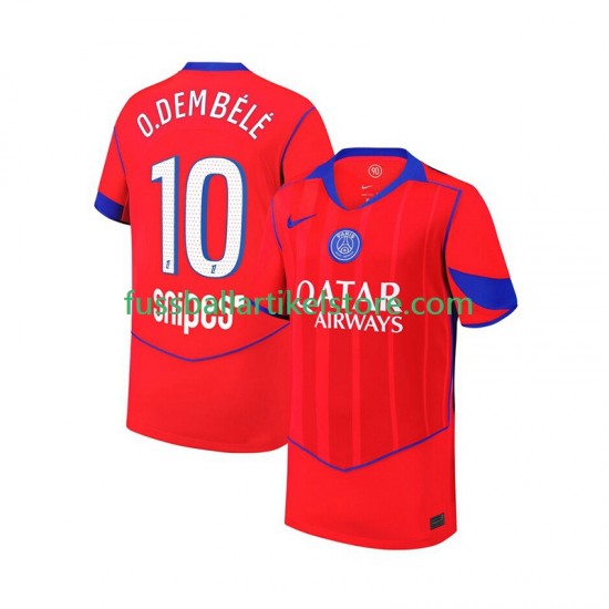 Paris Saint-Germain Ausweichausrüstung Ousmane Dembele 10 2025-2026 Herren Trikot S/S