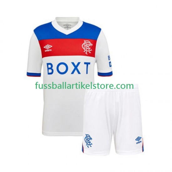Rangers Auswärtsausrüstung 2025-2026 Kinder Set(Trikot und Hose) S/S
