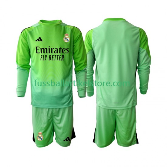 Real Madrid Auswärtsausrüstung 2025-2026 Kinder Set(Trikot und Hose) L/S