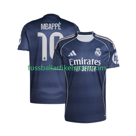 Real Madrid Auswärtsausrüstung Mbappé Kylian 10 2025-2026 Herren Trikot S/S