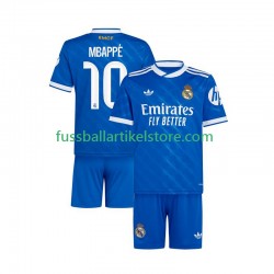 Real Madrid Ausweichausrüstung Mbappé Kylian 10 2025-2026 Kinder Set(Trikot und Hose) S/S