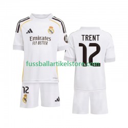 Real Madrid Heimausrüstung Trent Alexander-Arnold 12 2025-2026 Kinder Set(Trikot und Hose) S/S