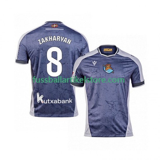 Real Sociedad Auswärtsausrüstung Arsen Zakharyan 8 2025-2026 Herren Trikot S/S