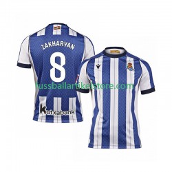 Real Sociedad Heimausrüstung Arsen Zakharyan 8 2025-2026 Herren Trikot S/S