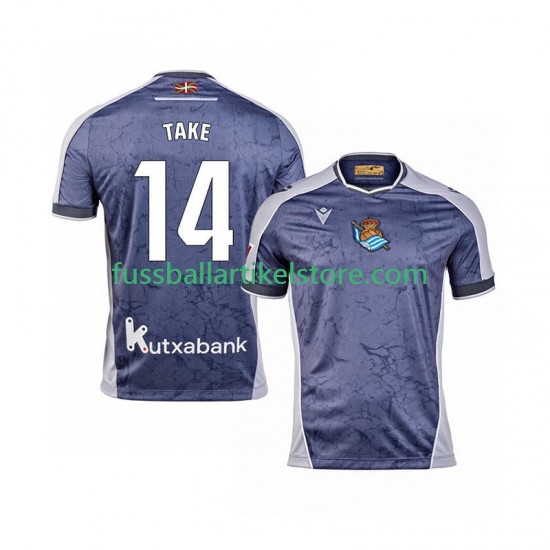 USA Real Sociedad Auswärtsausrüstung Takef Kubo 14 2025-2026 Herren Trikot S/S