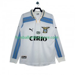 Lazio Rom Auswärtsausrüstung Retro 1999 2000 Herren Trikot L/S