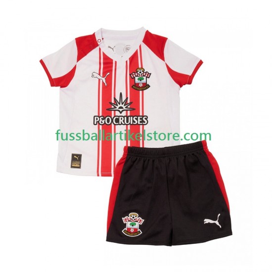 Southampton Heimausrüstung 2025-2026 Kinder Set(Trikot und Hose) S/S