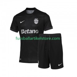 Sporting CP Auswärtsausrüstung 2025-2026 Kinder Set(Trikot und Hose) S/S