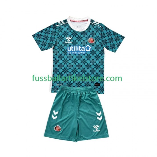 Heimausrüstung Torwart Sunderland 2025-2026 Kinder Set(Trikot und Hose) S/S