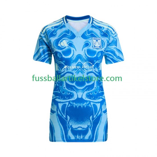 UANL Tigres Auswärtsausrüstung 2025-2026 Frauen Trikot S/S