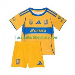 UANL Tigres Heimausrüstung 2025-2026 Kinder Set(Trikot und Hose) S/S
