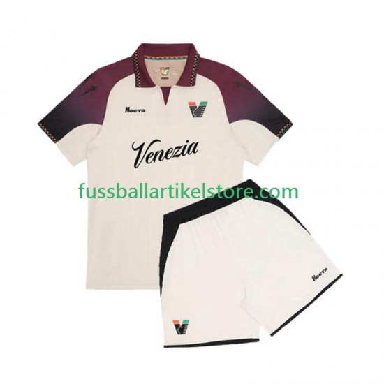 Auswärtsausrüstung Venezia 2025-2026 Kinder Set(Trikot und Hose) S/S