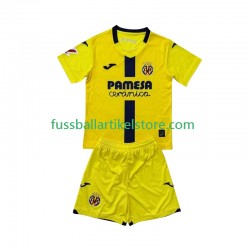 Villarreal CF Heimausrüstung 2025-2026 Kinder Set(Trikot und Hose) S/S