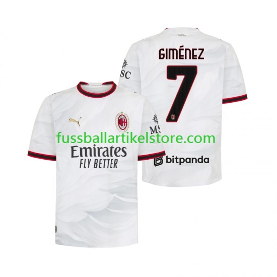 AC Mailand Auswärtsausrüstung Gimenez 7 2026-2027 Herren Trikot S/S