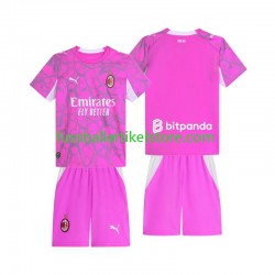 AC Mailand Auswärtsausrüstung Torwart 2026-2027 Kinder Set(Trikot und Hose) S/S