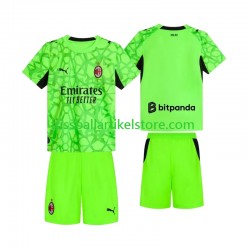 AC Mailand Ausweichausrüstung Torwart 2026-2027 Kinder Set(Trikot und Hose) S/S